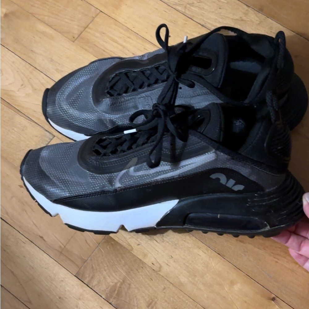 Nike Air Max 2090 Black Grey and White mens Sneakers